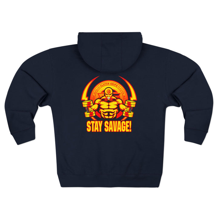 CG BIG MAC RED ORANGE GOLD/STAY SAVAGE ZIP UP