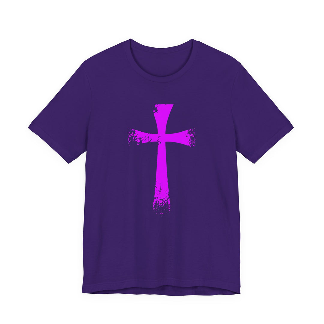 CG CRUSADER FAITH SHIRT BURPLE CROSS