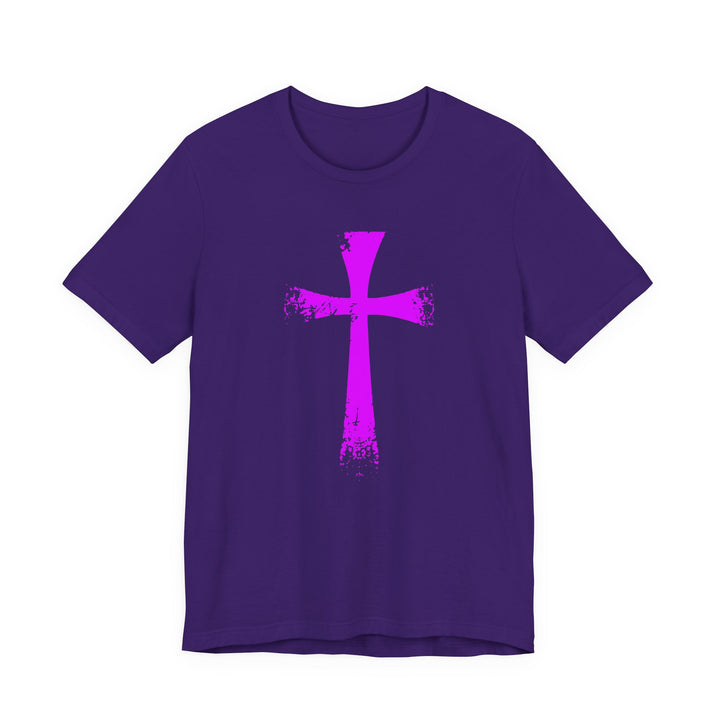 CG CRUSADER FAITH SHIRT BURPLE CROSS