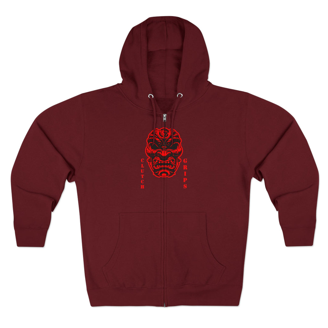 CG  NAVY SEAL TRIBUTE  RIP RED BLACK /DONT BE A BITCH ZIP UP