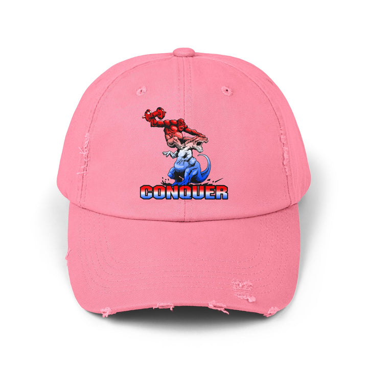 APE VS ZILLA RED WHITE BLUE FADE /CONQUER CAP