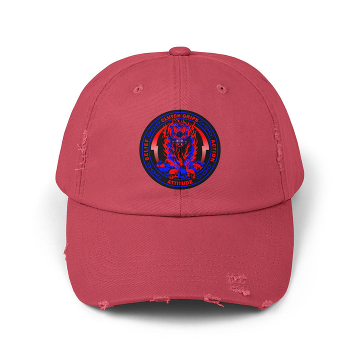 CG DYNAMITE TIGER HYPER RED BLUE COIN CAP