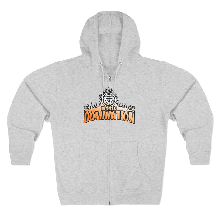 CG LIGHTNING KING ORANGE WHITE FADE/LIFT OR DIE ZIP UP