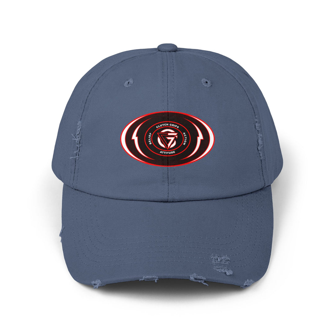 CG OVAL LOGO RED WHITE LIGHTNING ARCHES CAP