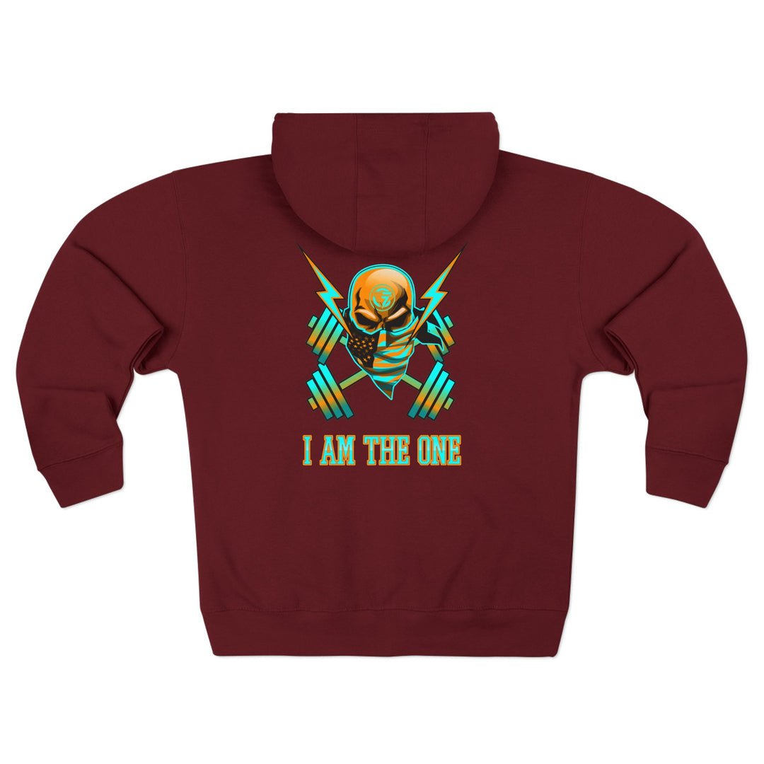 CG SKULL BANDIT MIAMI COLORS/ I AM THE ONE ZIP UP