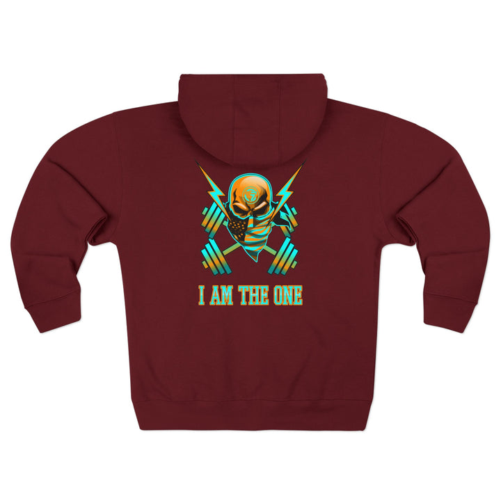 CG SKULL BANDIT MIAMI COLORS/ I AM THE ONE ZIP UP