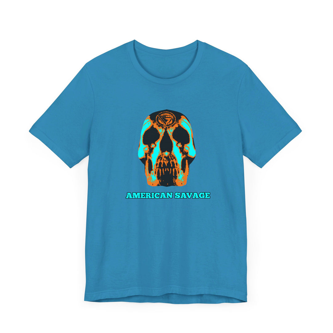 SKULLATOR MIAMI AQUA ORANGE /AMERICAN SAVAGE
