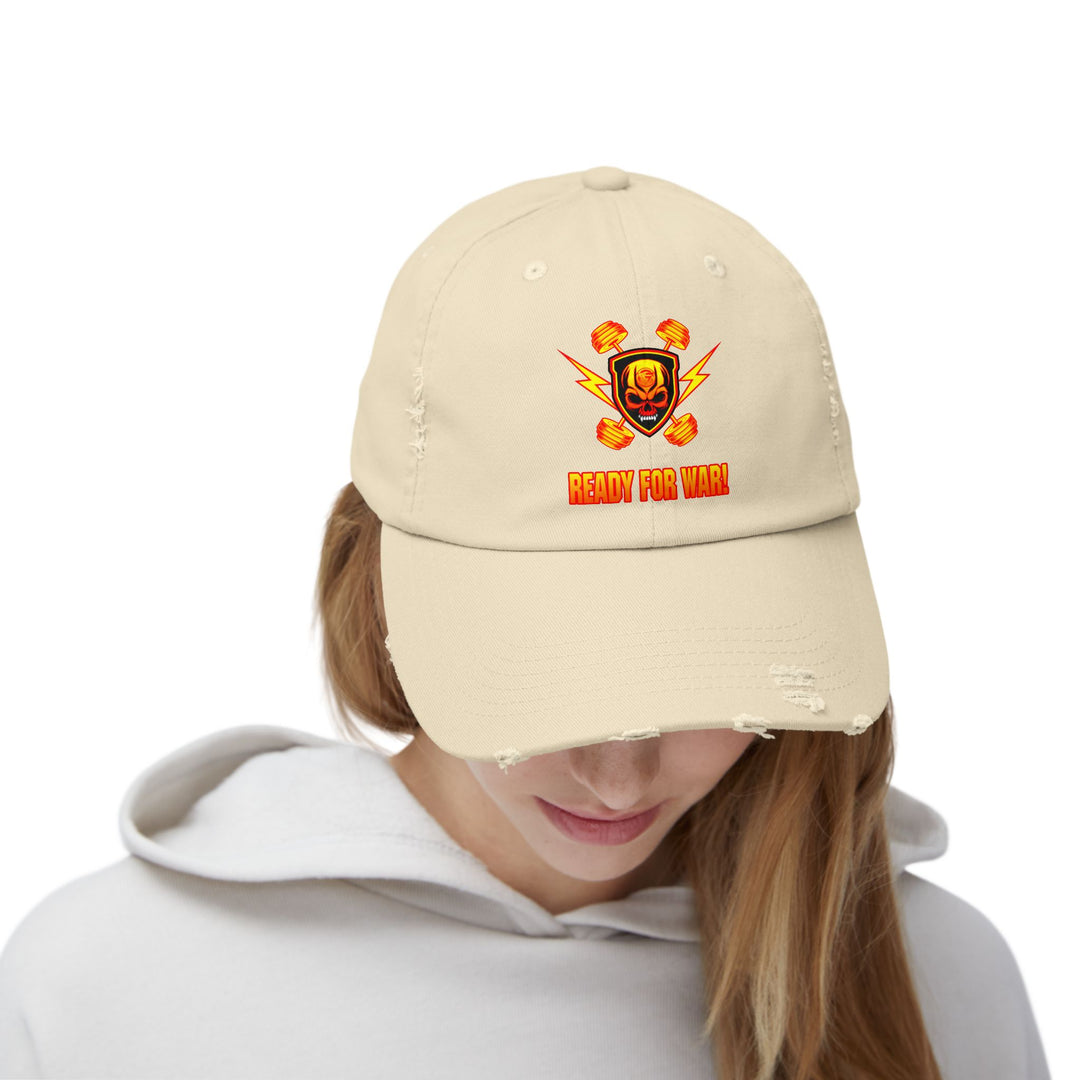 CG SKULL DBL BELL ORANGE GOLD/READY FOR WAR CAP