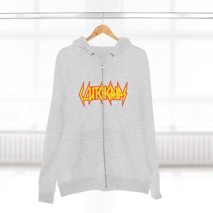 CG ANGRY DOG GOLD RED /LIFT OR DIE ZIP UP