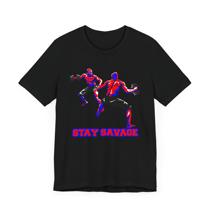 CG RED BLUE MAN VS MAN /STAY SAVAGE