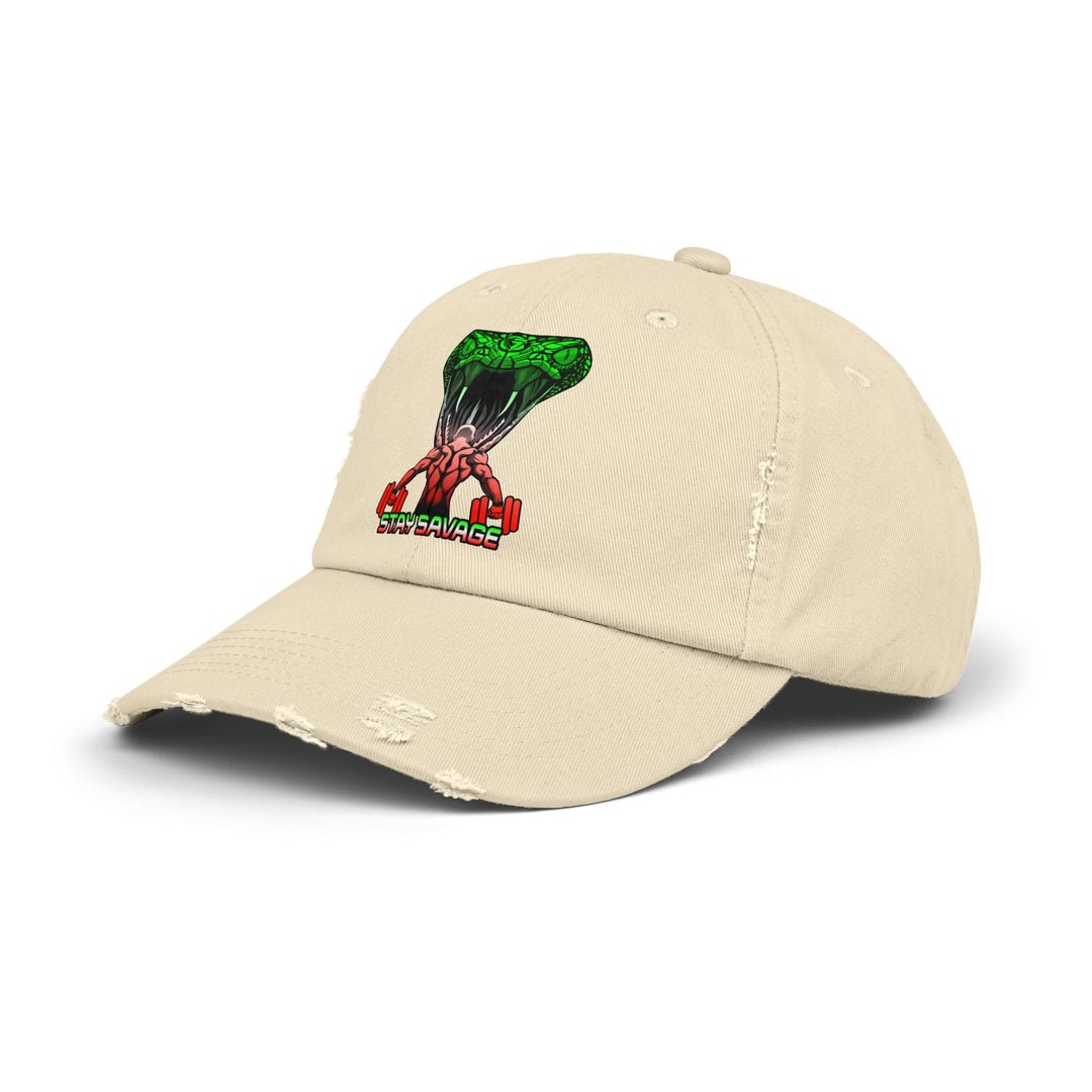 MAN VS VIPER RED WHITE GREEN FADE /STAY SAVAGE CAP