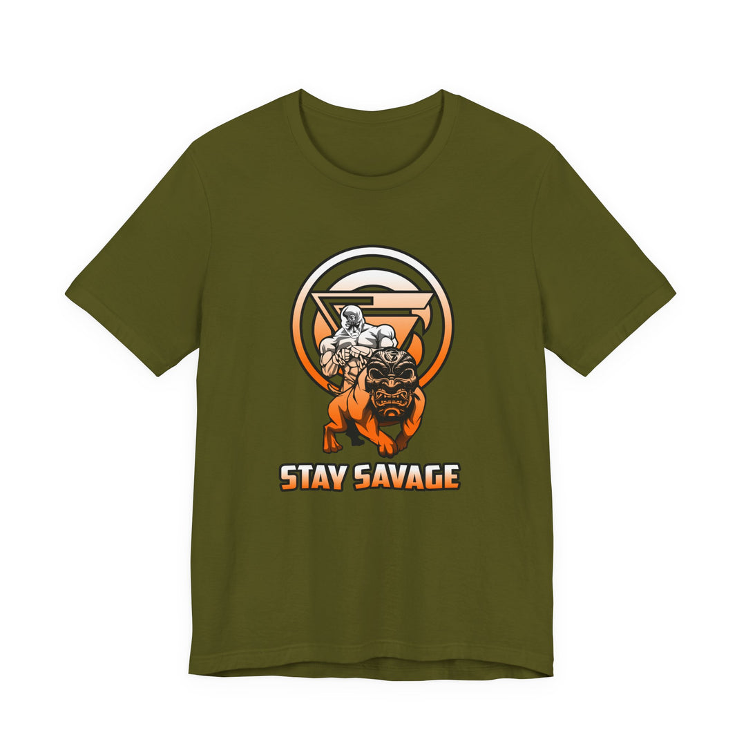 CG ANGRY DOG ORANGE WHITE FADE/STAY SAVAGE