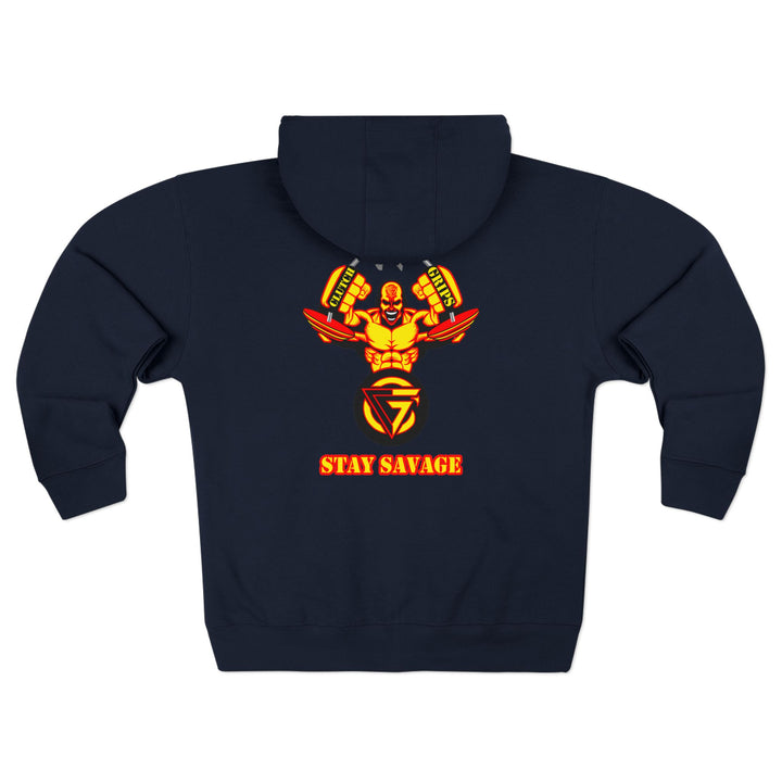 MAC SNAP GOLD RED/STAY SAVAGE ZIP UP