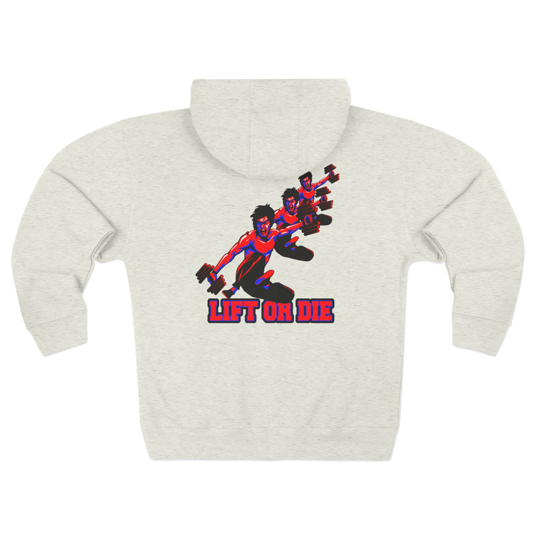 CG LIFT KICK RED BLUE/LIFT OR DIE ZIP UP