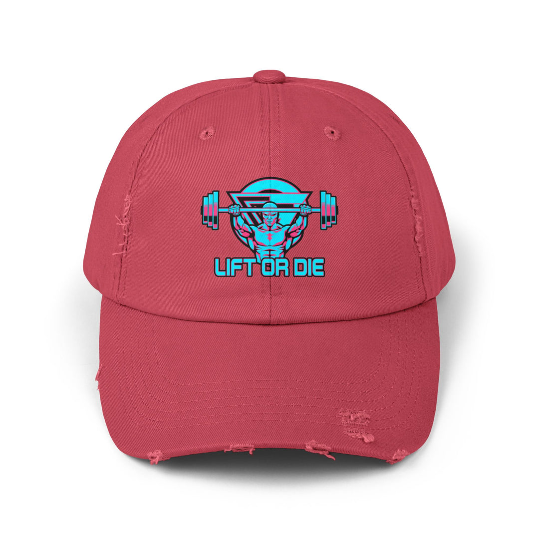 ENTER THE MAC BLUE PINK/ LIFT OR DIE CAP