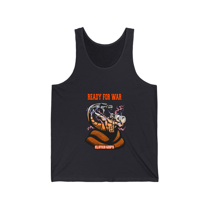 MAC VS SNAKE TANK ORANGE WHITE /READY FOR WAR