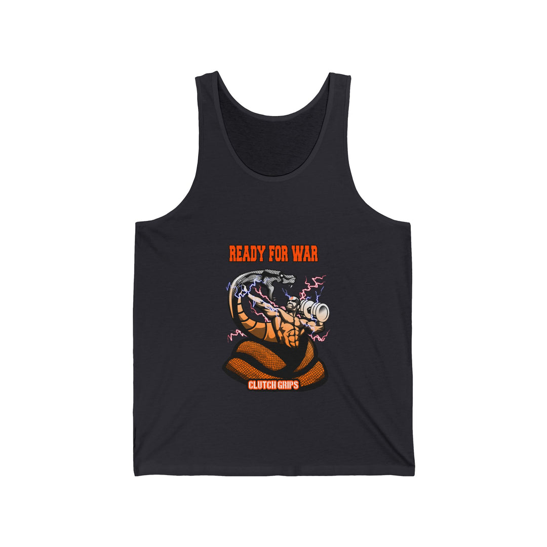 MAC VS SNAKE TANK ORANGE WHITE/READY FOR WAR