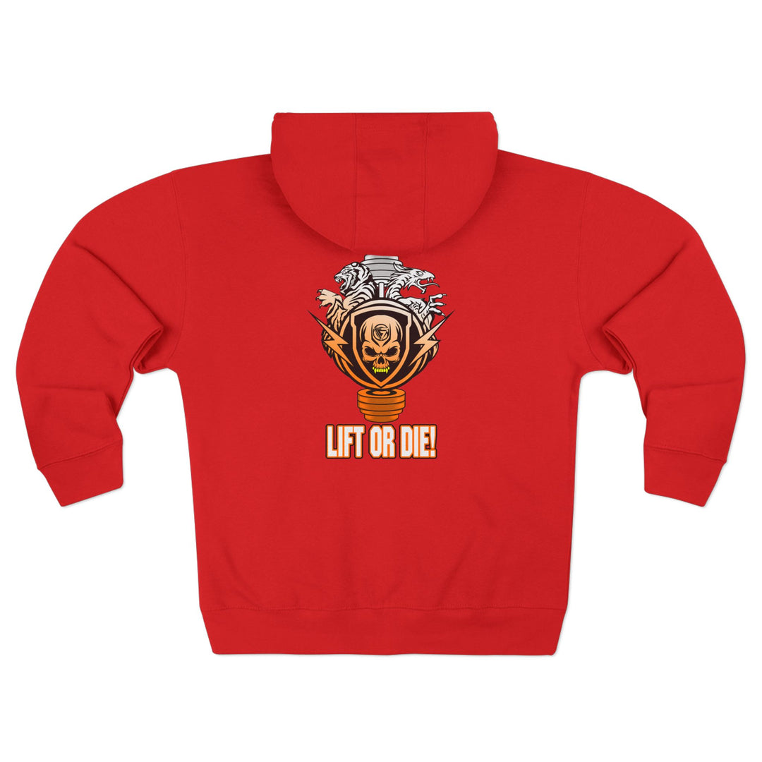 CG SKULLATOR SGL BELL DRAGON TIGER RED WHITE GREEN FADE /LIFT OR DIE