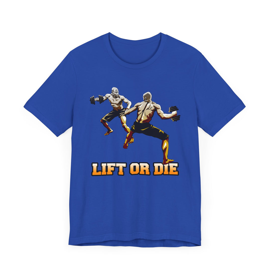 CG ORANGE WHITE  MAN VS MAN /LIFT OR DIE