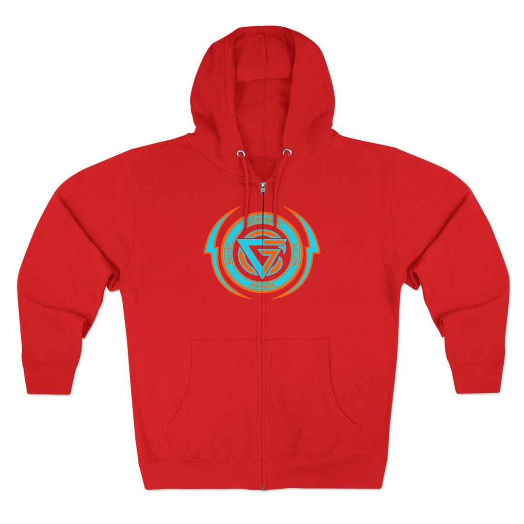 SAMURAI MAC AQUA ORANGE /STAY SAVAGE ZIP UP