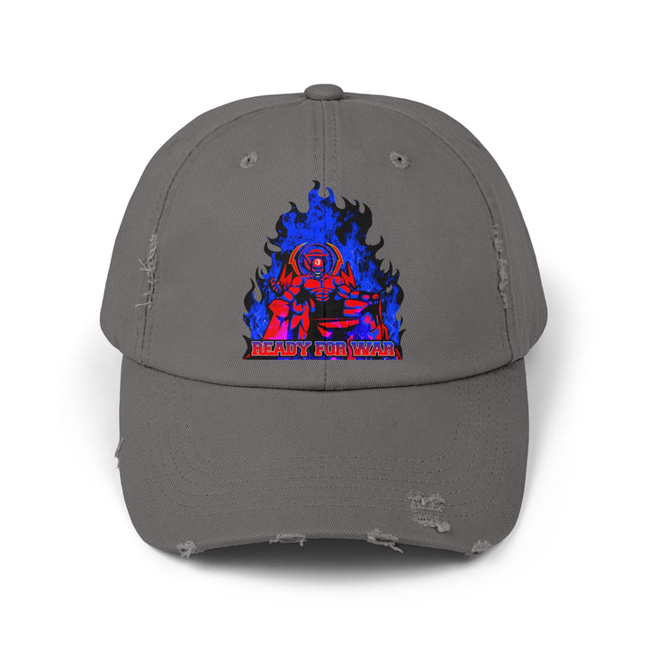 MAC FINAL BOSS FIRE CHAIR RED BLUE /READY FOR WAR CAP
