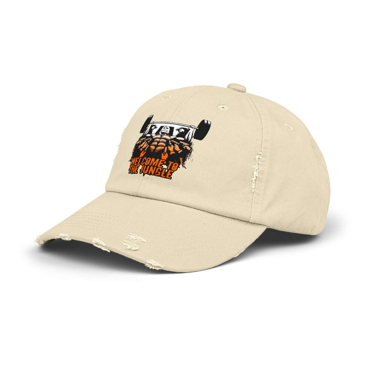 MAC WICK LIFT ORANGE WHITE FADE /WELCOME TO THE JUNGLE CAP
