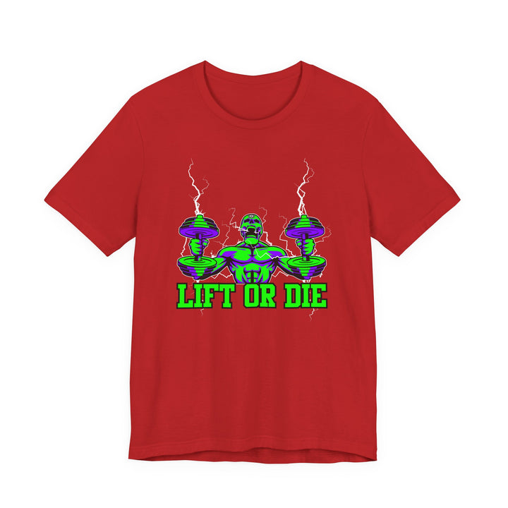 RIDE THE LIGHTNING PURPLE GREEN /LIFT OR DIE