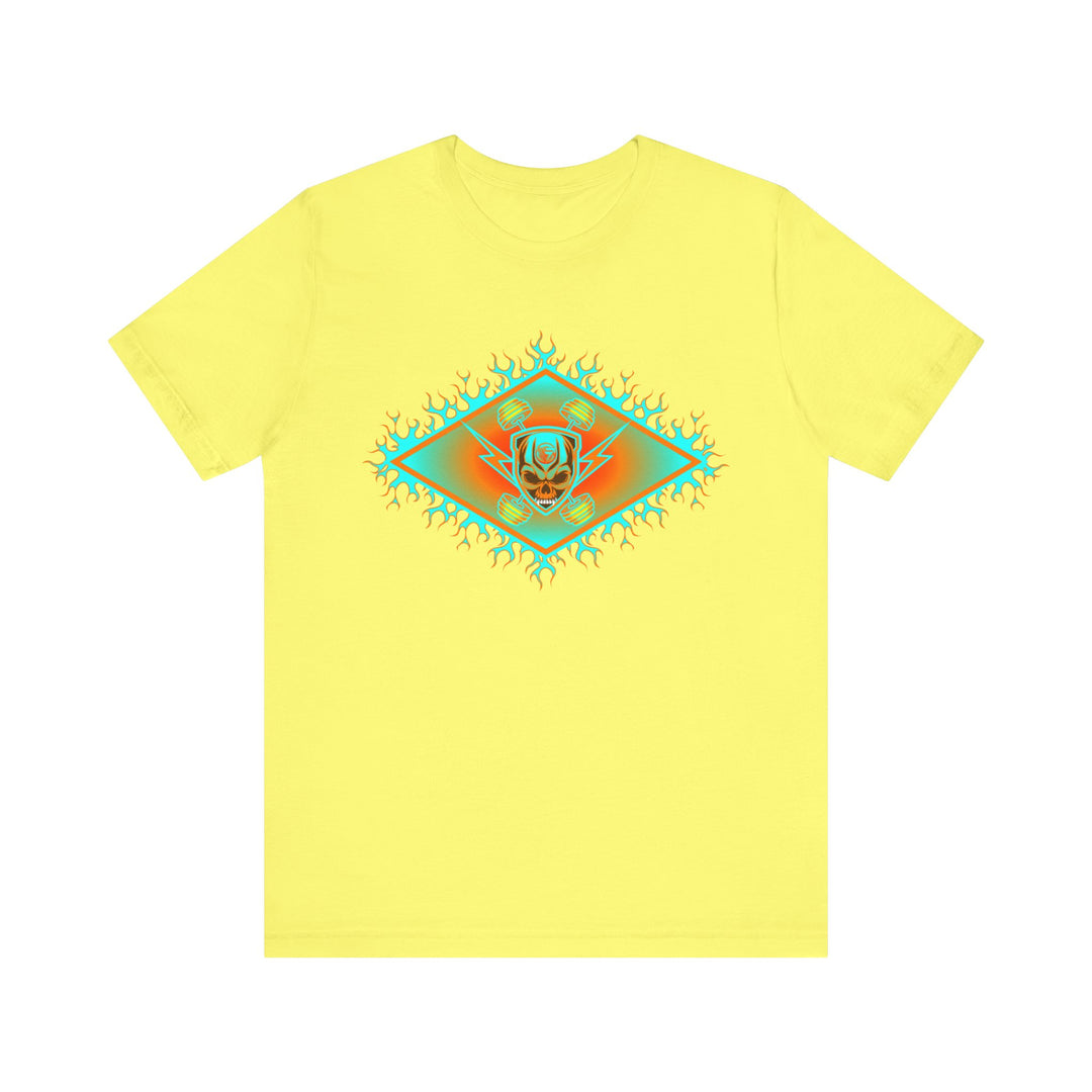 CG DIAMOND SKULLATOR MIAMI AQUA ORANGE DBL BELL