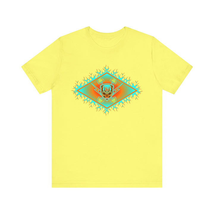 CG DIAMOND SKULLATOR MIAMI AQUA ORANGE DBL BELL