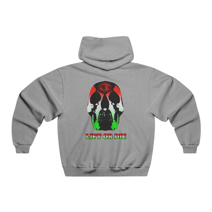 SKULLATOR- RED WHITE GREEN FADE/LIFT OR DIE
