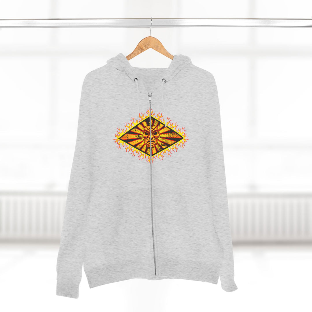 CG ANGRY DOG GOLD RED DIAMOND/AMERICAN SAVAGE ZIP UP