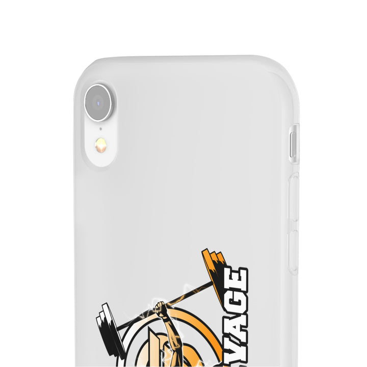 SPARTAN LIFT ORANGE WHITE PHONE CASE/STAY SAVAGE
