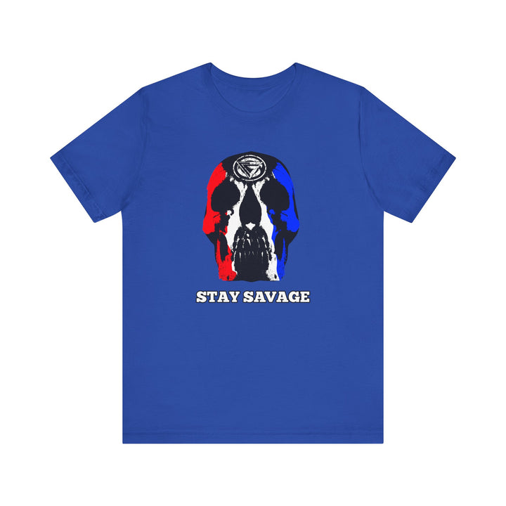SKULLATOR RED WHITE BLUE /STAY SAVAGE