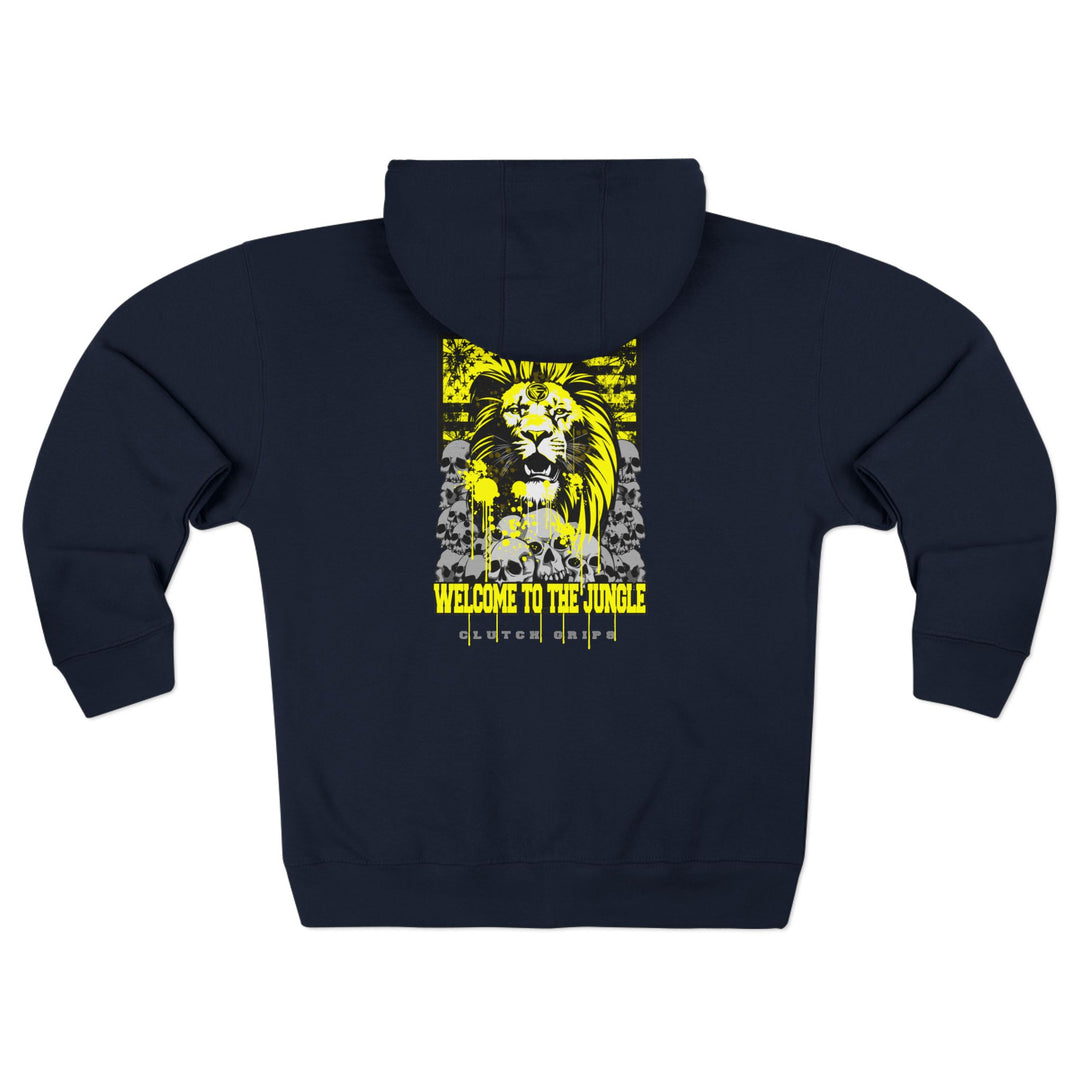 LIONHEART YELLOW BLACK /WELCOME TO THE JUNGLE ZIP UP