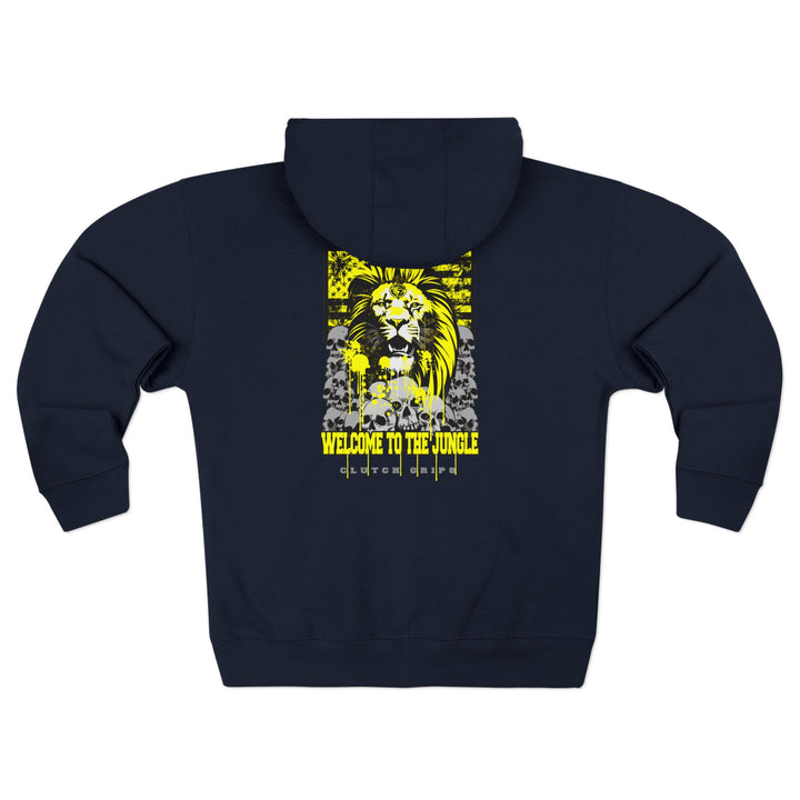 LIONHEART YELLOW BLACK /WELCOME TO THE JUNGLE ZIP UP