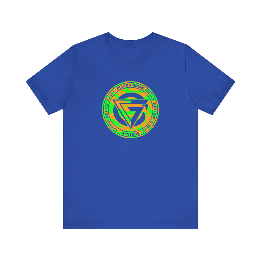 CG LOGO ORANGE GREEN CAMO BLEND