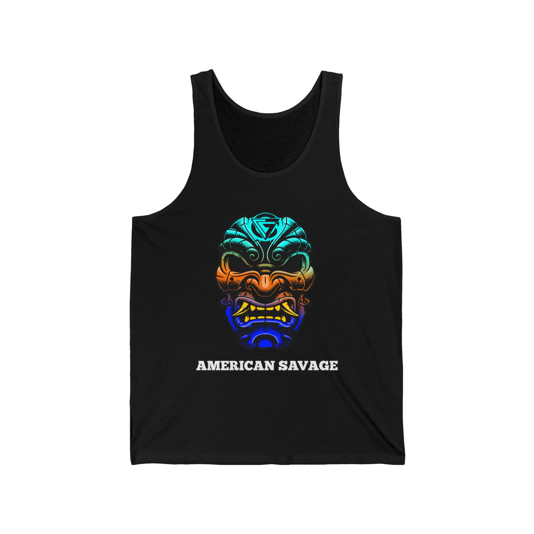 SAMURAI-MAC BLUE ORANGE AQUA AMERICAN SAVAGE