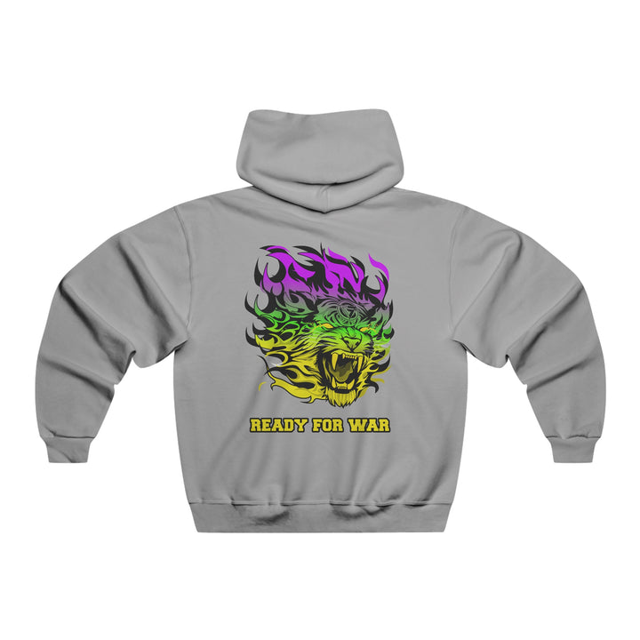 TIGER FLAME PURPLE GREEN YELLOW/READY FOR WAR