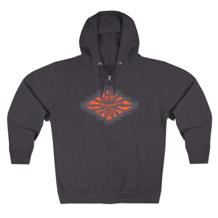 CG MAC SNAP GREY ORANGE /LIFT OR DIE ZIP UP