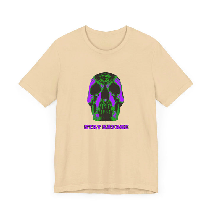 SKULLATOR PURPLE GREEN  /STAY SAVAGE