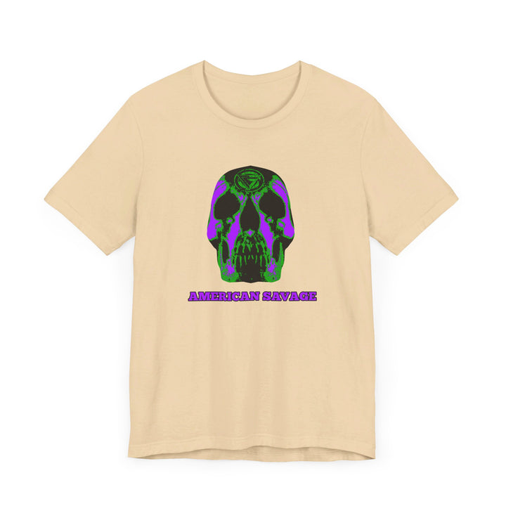 SKULLATOR PURPLE GREEN  /AMERICAN SAVAGE