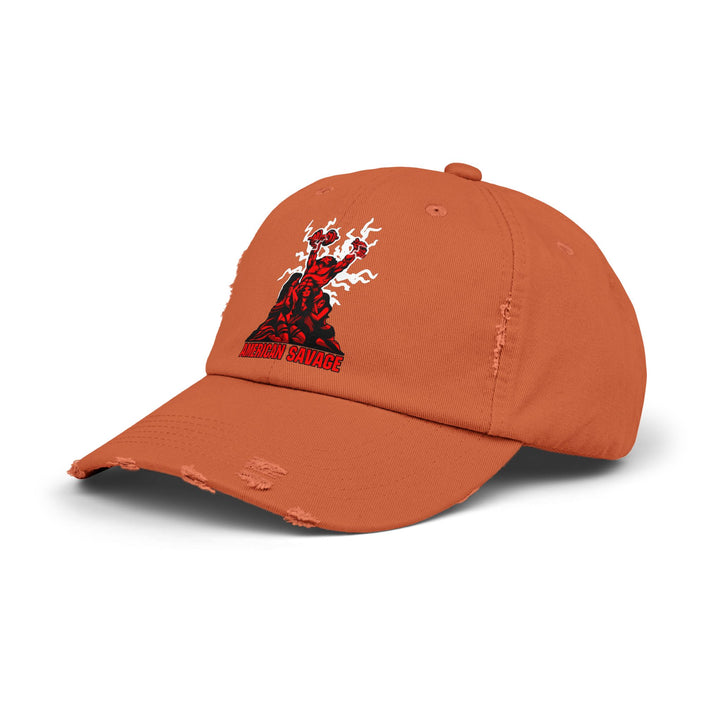CG CONFIDENCE MAN RED/AMERICAN SAVAGE CAP