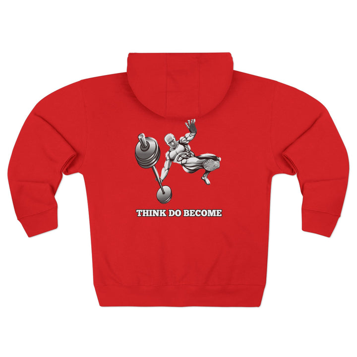 CG MAC JUMP WHITE /THINK DO BECOME ZIP UP