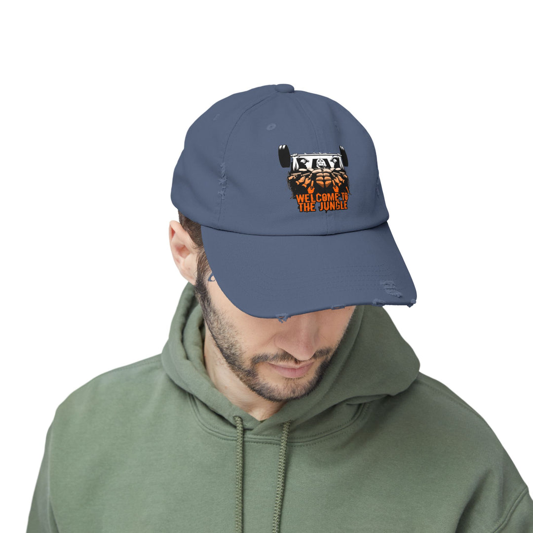 MAC WICK LIFT ORANGE WHITE FADE /WELCOME TO THE JUNGLE CAP