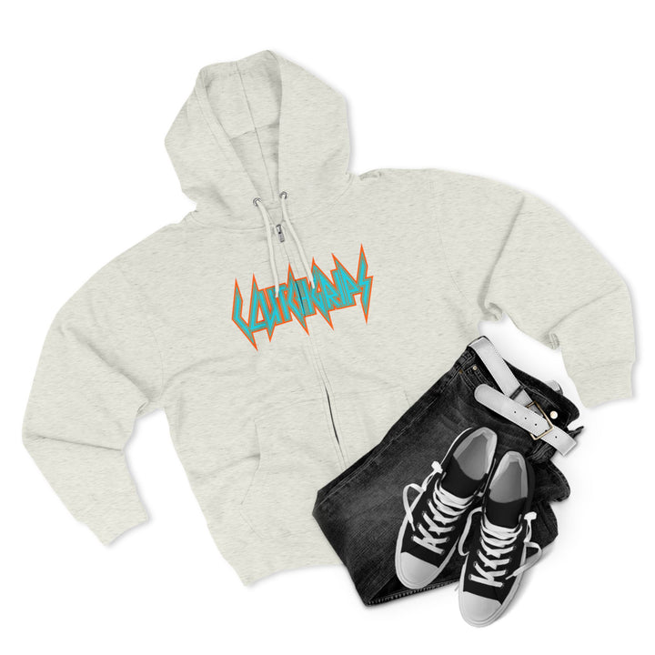CG COLISEUM MAC VS LION MIAMI COLORS /VICTORY OR DEATH ZIP UP
