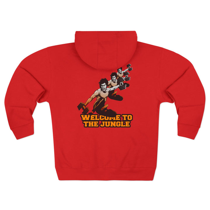 CG LIFT KICK ORANGE WHITE FADE/WELCOME TO THE JUNGLE ZIP UP