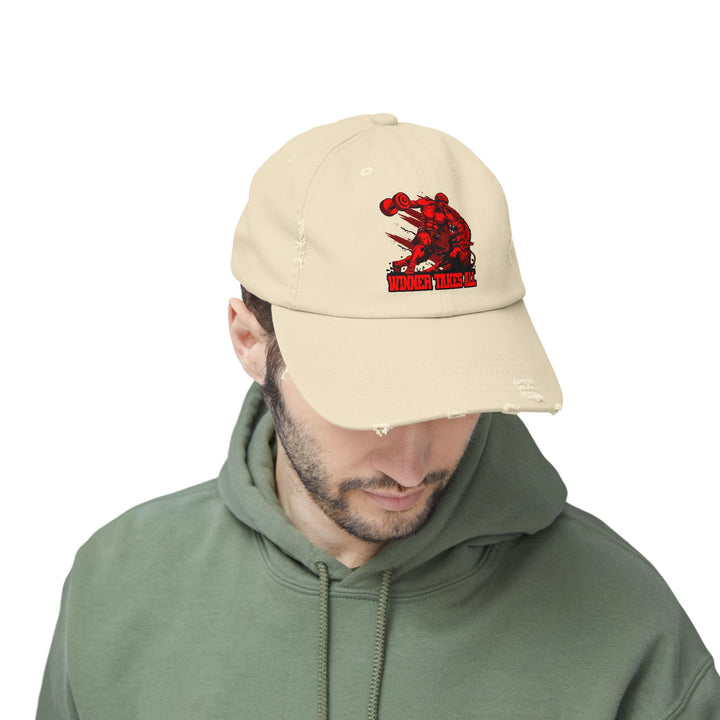 CG COLISEUM MAC VS LION RED/WINNER TAKES ALL CAP