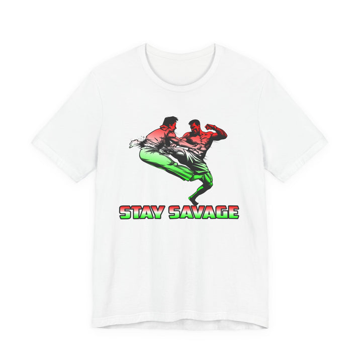 CG MAC DEATH KICK RED WHITE GREEN FADE/STAY SAVAGE