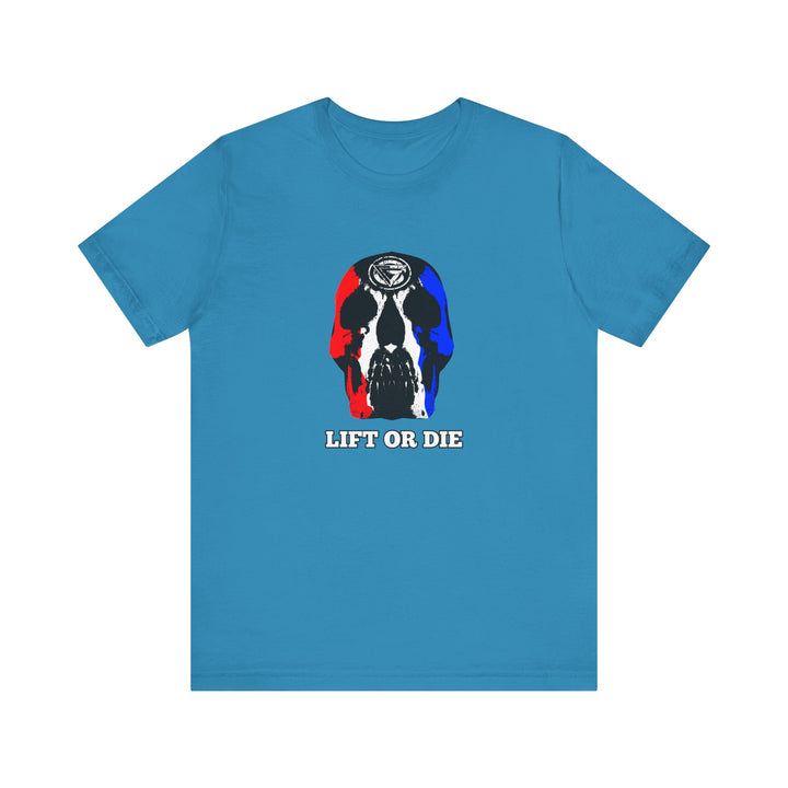 SKULLATOR RED WHITE BLUE /LIFT OR DIE