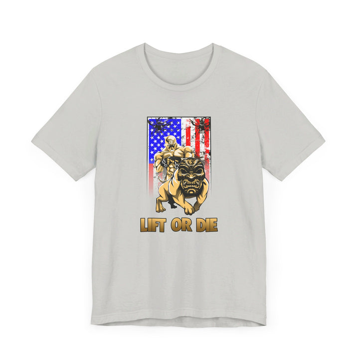 ANGRY DOG SAND AMERICAN FLAG/LIFT OR DIE
